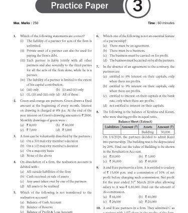 NTA CUET (UG) Chapter wise Question Bank Accountancy By MTG Learning