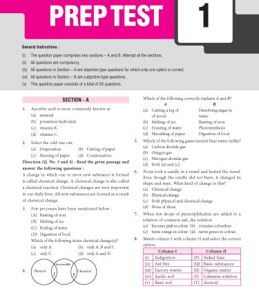 Foundation Course Chemistry Book for Class 7 by MTG Learning
