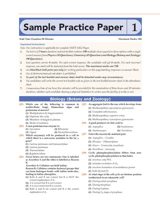 NCERT NEET FLEX Biology Question Bank Book By Oswaal Books