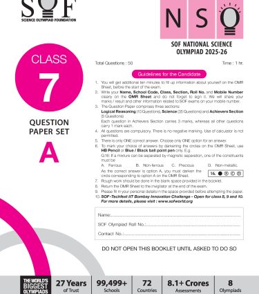 Foundation Course Chemistry Book for Class 7 by MTG Learning