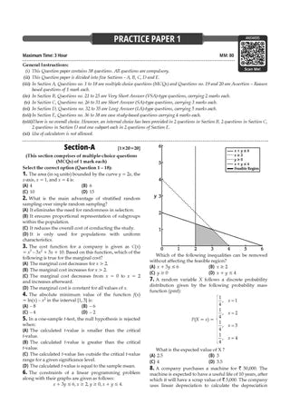 CBSE Question Bank for Class 12 - Applied Mathematics Book - Chapterwise and Topicwise Solved Papers For 2027 Exam By Oswaal Books