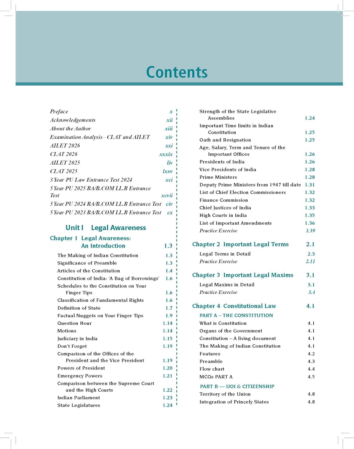 Complete CLAT Manual, Solved Papers CLAT & AILET, Legal Awareness & Reasoning and Legal Aptitude Workbook for CLAT - Books By Pearson