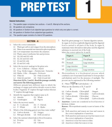 Foundation Course Biology Book for Class 7 by MTG Learning