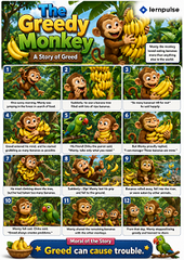 Smart Kids Story Book (For Class 1 to 3): Fun Moral Stories with Visualization for Kids Ages 6–9 Filled with Learning and Imagination - Book By lernpulse
