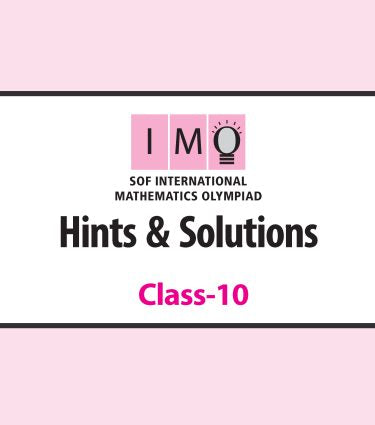 IMO Class-10 Olympiad Previous Years Papers (PYP) Mathematics with Sample OMR Sheet - Book By MTG Learning