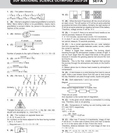 ISO Class-7 Olympiad Previous Years Papers (PYP) Science with Sample OMR Sheet - Book By MTG Learning