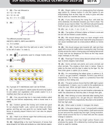 ISO Class-2 Olympiad Previous Years Papers (PYP - Set A and B) Science book by MTG Learning