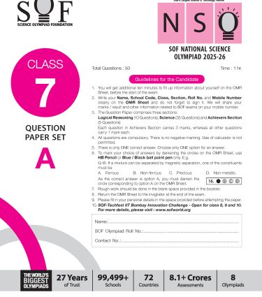 Foundation Course Biology Book for Class 7 by MTG Learning