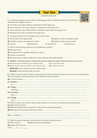 CBSE Question Bank for Class 10 Science, Chapter-wise and Topic-wise - Solved Papers (2017-2026) For 2027 Exam By Oswaal Books