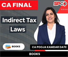 CA Final Indirect Tax Laws Books by Pooja Kamdar Datte