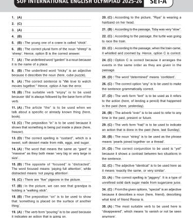 IEO Class-1 Olympiad Previous Years Papers (PYP - Set A and B) English - Book by MTG Learning