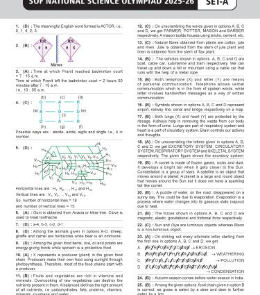 ISO Class-3 Olympiad Previous Years Papers (PYP - Set A and B) Science Book by MTG Learning