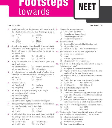 Foundation Course Physics Book for Class 8 by MTG Learning