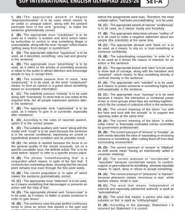 IEO Class-9 Olympiad Previous Years Papers (PYP) English with Sample OMR Sheet - Book By MTG Learning