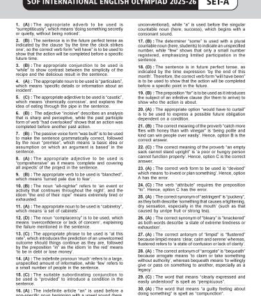 IEO Class-7 Olympiad Previous Years Papers (PYP) English with Sample OMR Sheet - Book By MTG Learning