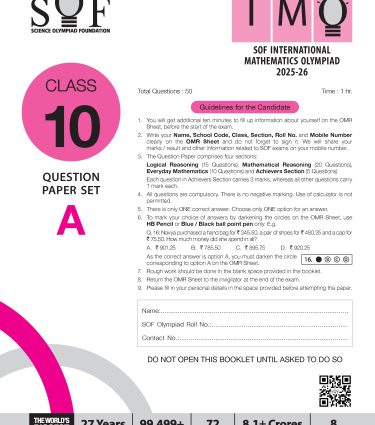 Foundation Course Mathematics Book for Class 10 by MTG Learning