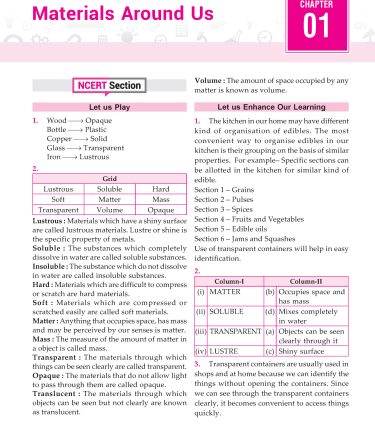 Foundation Course Chemistry Book for Class 6 by MTG Learning