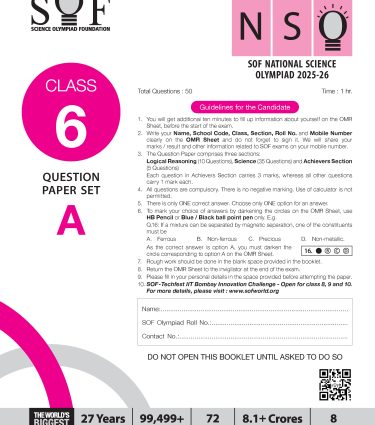 Foundation Course Physics Book for Class 6 by MTG Learning