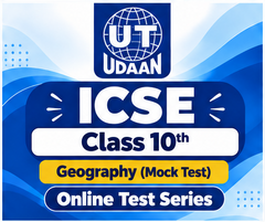 ICSE Class 10th Geography (Mock Test) Online Test Series by UTUDAAN