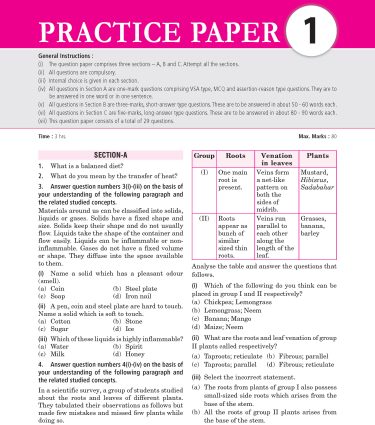 100 Percent NCERT & CBSE Science Class 6 - Book By MTG Learning