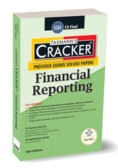 Taxmann Cracker - Financial Reporting Book for CA Final by CA Parveen Sharma, CA Kapileshwar Bhalla.