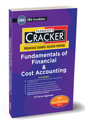 Taxmann Cracker - Fundamentals of Financial and Cost Accounting Book for CMA Foundation by Tarun Agarwal