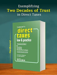 Direct Taxes Law & Practice (Professional Edition) by Vinod K. Singhania,Kapil Singhania