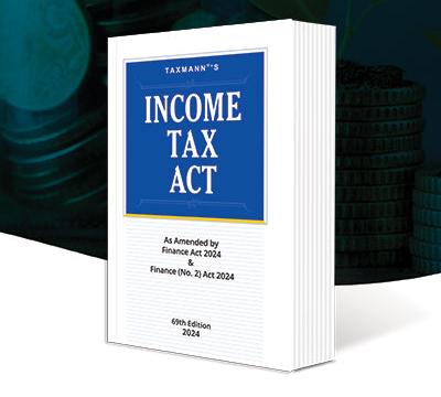 Income Tax Act book by Taxmann