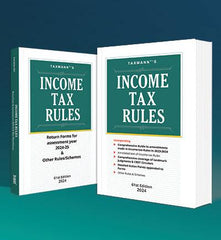 Income Tax Rules book by Taxmann