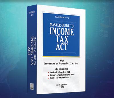 Master Guide to Income Tax Act book by Taxmann