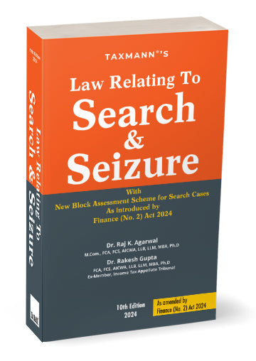 Law Relating to Search & Seizure book by Raj K. Agarwal,Rakesh Gupta