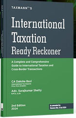 International Taxation Ready Reckoner by Daksha Baxi,Surajkumar Shetty