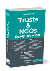 Taxmann's Trusts & NGOs Ready Reckoner by Manoj Fogla, Suresh Kumar Kejriwal, Tarun Kumar Madaan