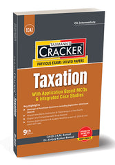 Taxmann Cracker - Taxation Book for CA Inter by K.M. Bansal, Sanjay Kumar Bansal