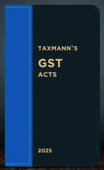 GST Acts Flexi-bound (Pocket Edition) by Taxmann