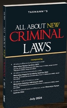 All About New Criminal Laws by Taxmann