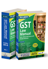 R.K. Jain's GST Law Manual