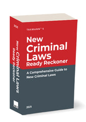 New Criminal Laws Ready Reckoner by Taxmann