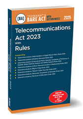 Taxmann's Telecommunications Act 2023 with Rules