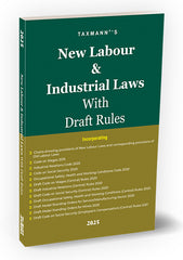 New Labour & Industrial Laws with Draft Rules book by Taxmann