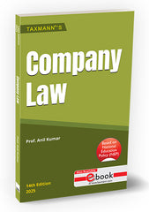 Taxmann's Company Law book by Anil Kumar