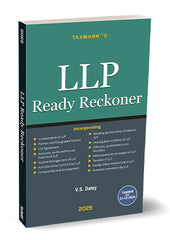 Taxmann's LLP Ready Reckoner book by V.S. Datey