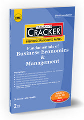 Taxmann Cracker - Fundamentals of Business Economics & Management Book for CMA Foundation by Leena Lalit Parakh