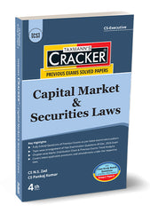 Taxmann Cracker -Capital Market and Securities Laws Book for CS Executive by N.S. Zad, Pankaj Kumar