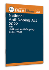 Taxmann's National Anti-Doping Act 2022 with National Anti-Doping Rules 2021 – Bare Act with Section Notes