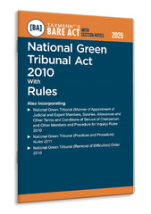 Taxmann's National Green Tribunal Act 2010 with Rules – Bare Act with Section Notes