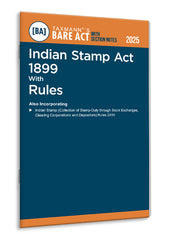 Taxmann's Indian Stamp Act 1899 with Rules – Bare Act with Section Notes