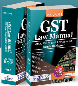 R.K. Jain's GST Law Manual