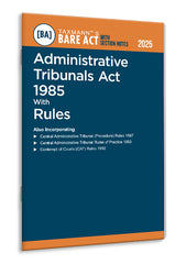Taxmann's Administrative Tribunals Act 1985 with Rules – Bare Act with Section Notes