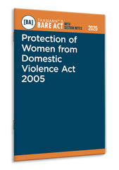 Taxmann's Protection of Women from Domestic Violence Act 2005 – Bare Act with Section Notes